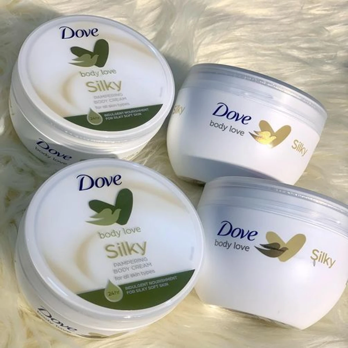 Dove Body Love Silky Pampering Body Cream (300ml) - Image 3