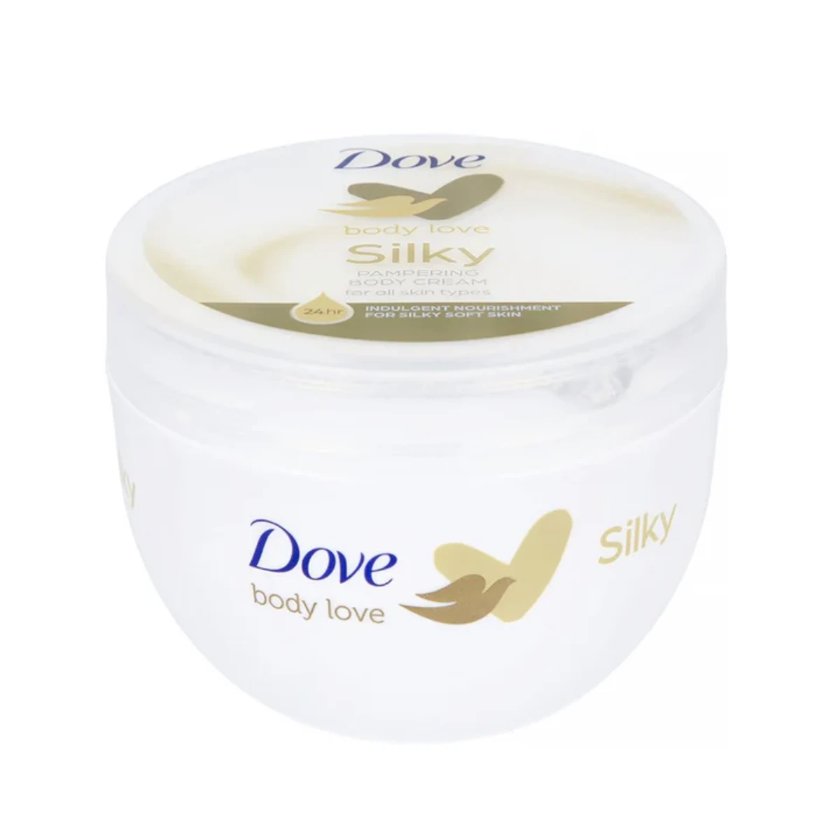 Dove Body Love Silky Pampering Body Cream (300ml)