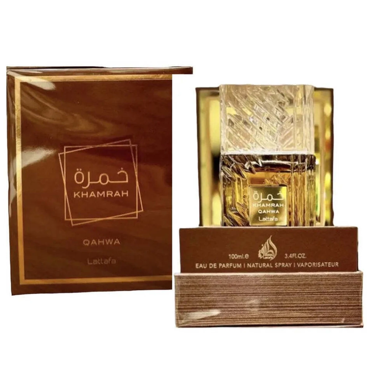 Lattafa Khamrah Qahwa EDP for Men and Women (100ml) (100% Original) - Image 3