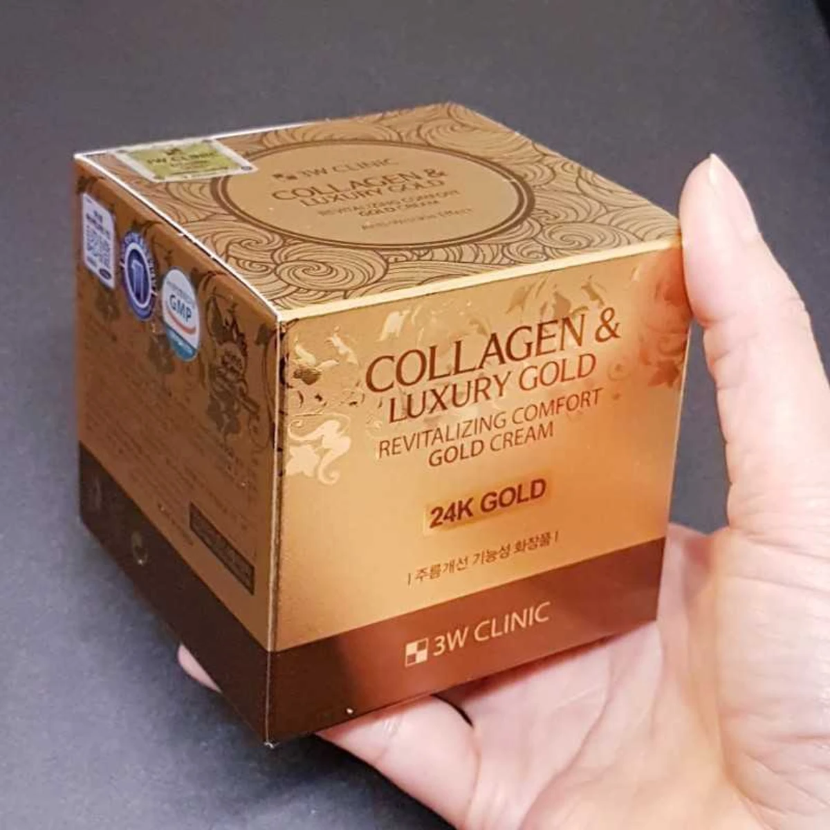 3W Clinic Collagen & Luxury Gold Cream –(100ml) - Image 3