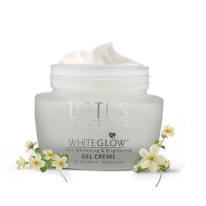 Lotus Herbals WhiteGlow Skin Whitening And Brightening Gel, Face Cream (40g) - Image 3