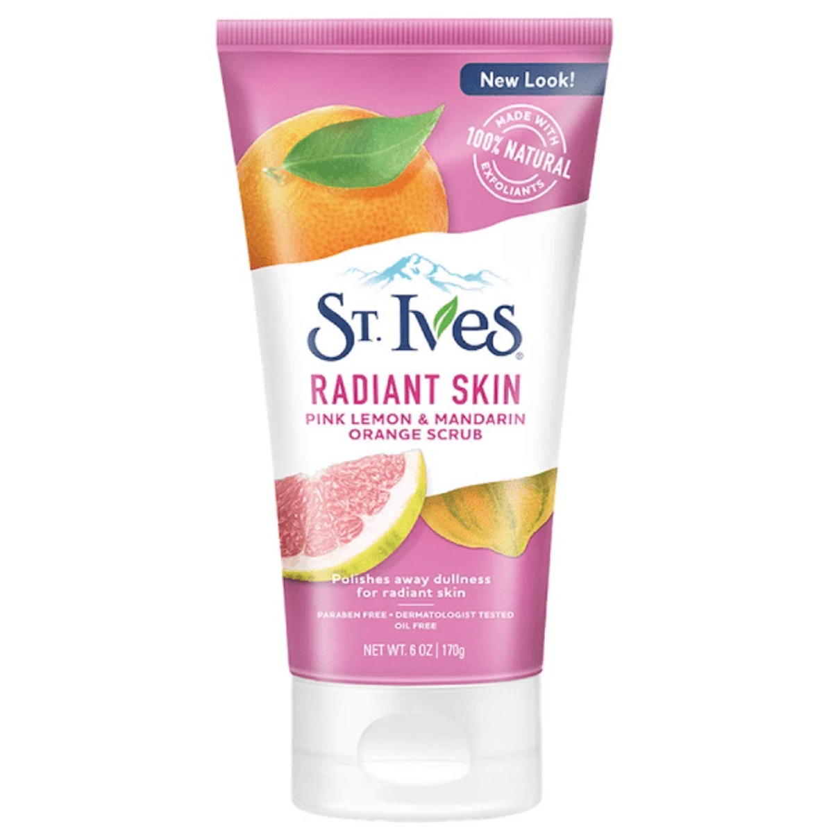 St. Ives Radiant Skin Pink Lemon & Mandarin Orange Scrub -170gm