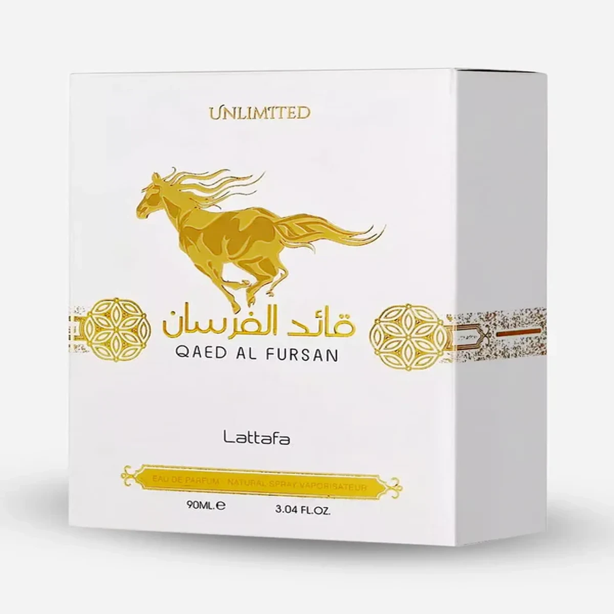 Lattafa Qaed Al Fursan Unlimited Eau de Parfum Spray for Unisex,(90ml) (100% Original)