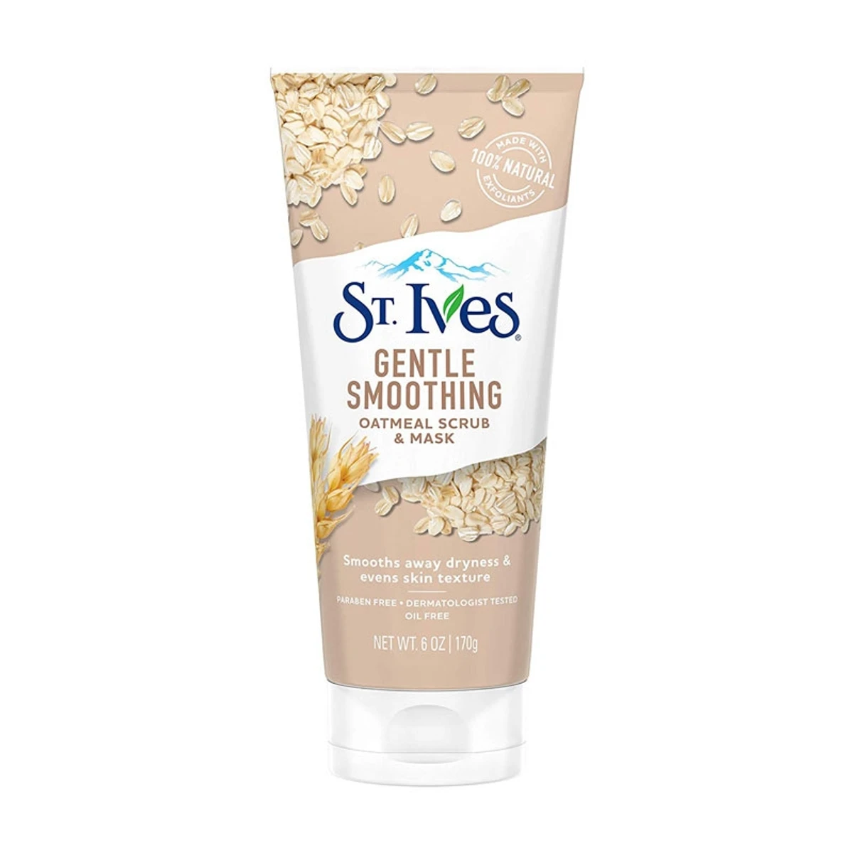 St. Ives Gentle Smoothing Face Scrub and Mask Oatmeal,170g