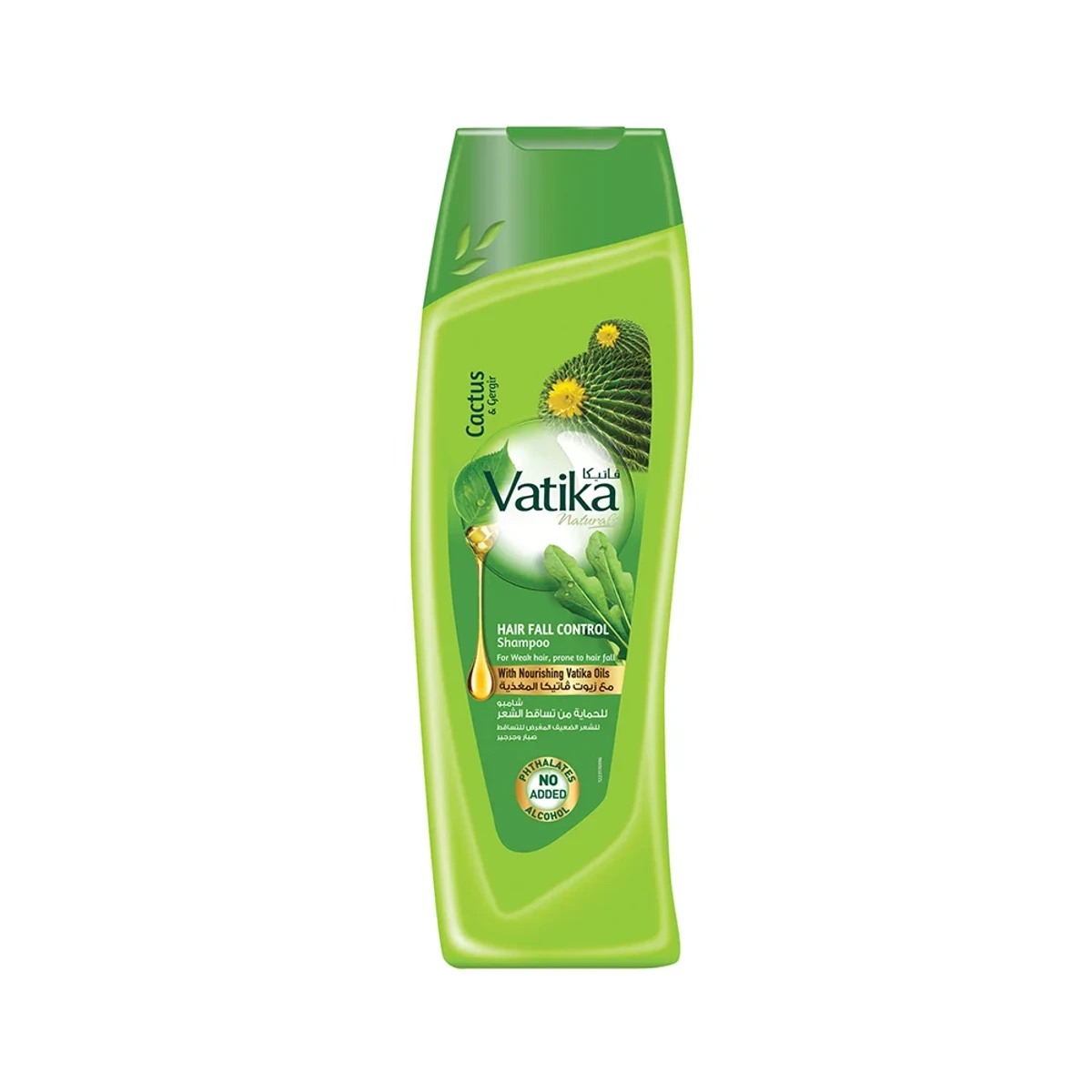 Dabur Vatika Cactus And Gergir Hair Fall Control Shampoo (400ml)