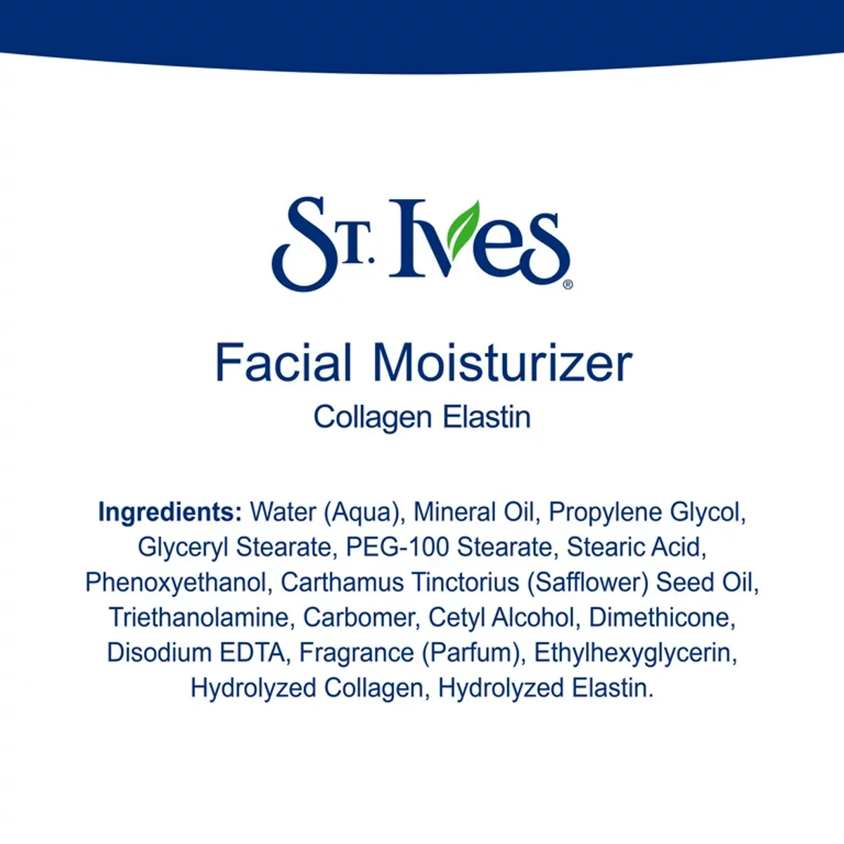 St. Ives Renewing Collagen & Elastin Moisturizer -283g - Image 4