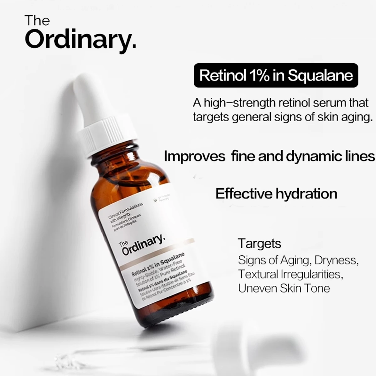 The Ordinary Retinol 1% In Squalano Serum (30ml) - Image 5