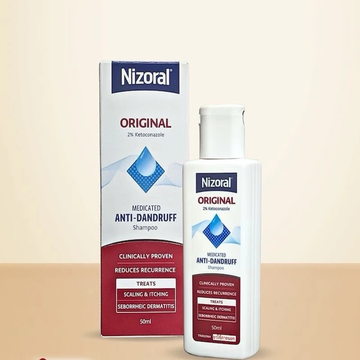 Nizoral Original 2% Ketoconazole Medicated Anti-Dandruff Shampoo (200ml/100ml/50ml)