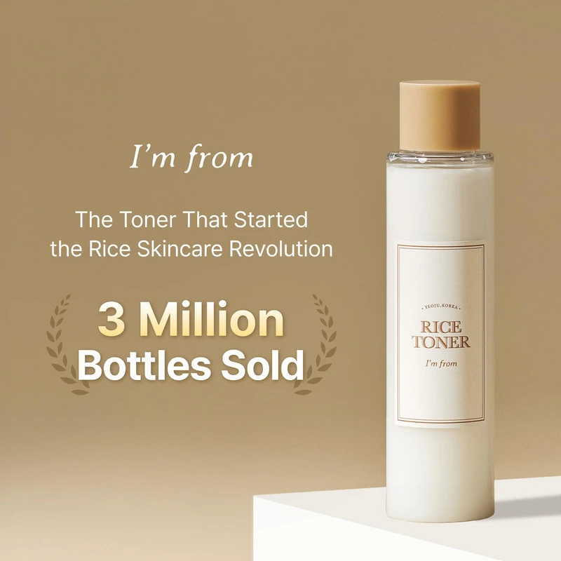 I'm from Rice Toner, Milky Toner for Glowing Skin 150ML