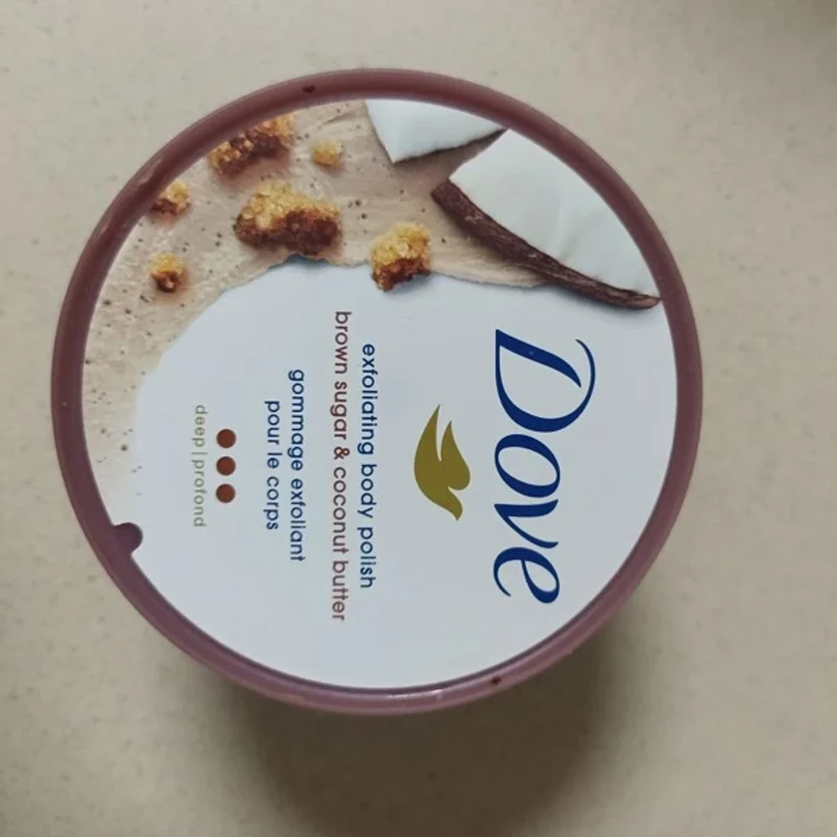 Dove Brown Sugar & Coconut Butter Exfoliating Deep Body Polish 298g - Image 3