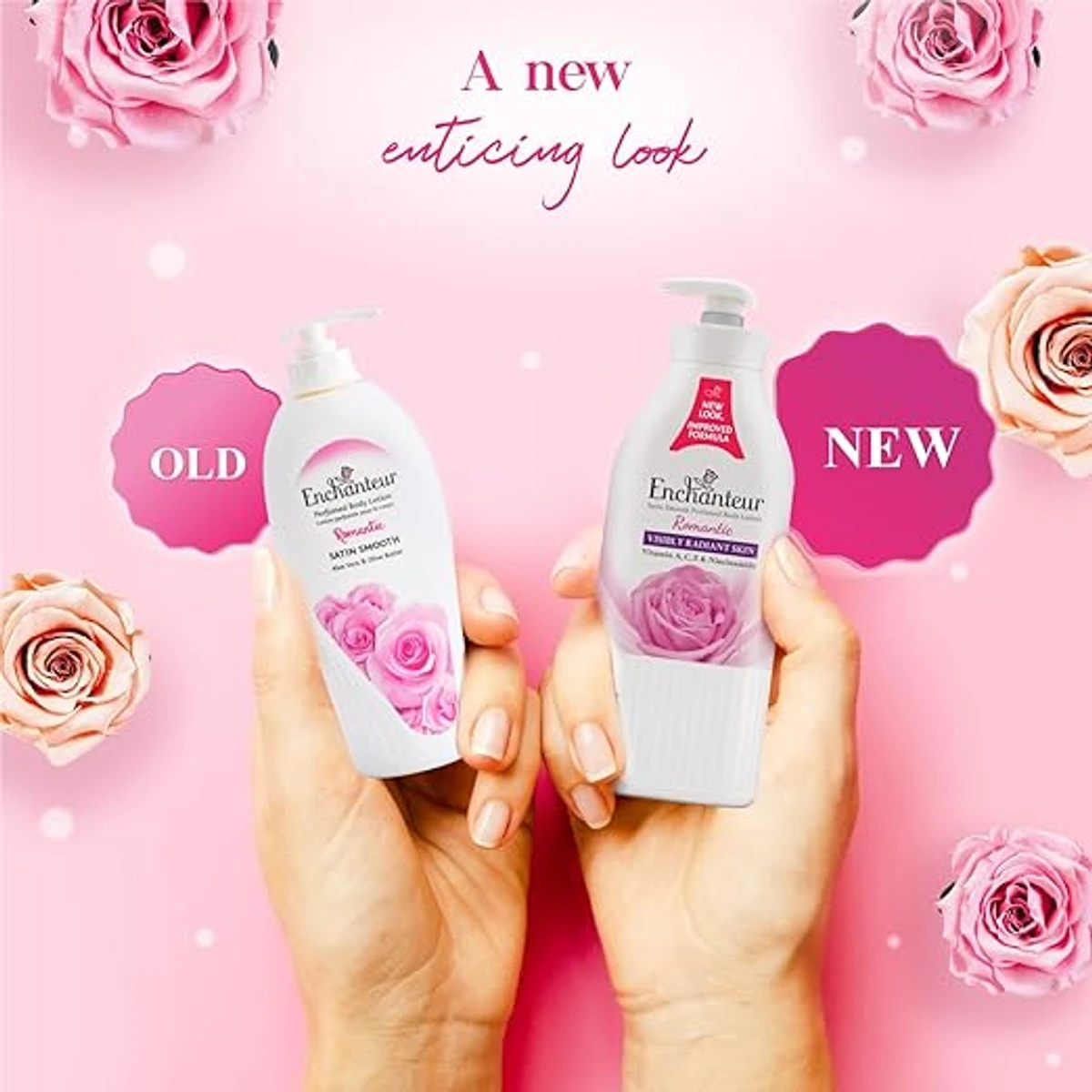 Enchanteur Romantic Hand and Body Lotion (500ml) - Image 4