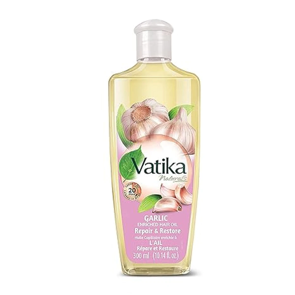 Vatika Naturals Enriched Garlic Hair Oil 300ml