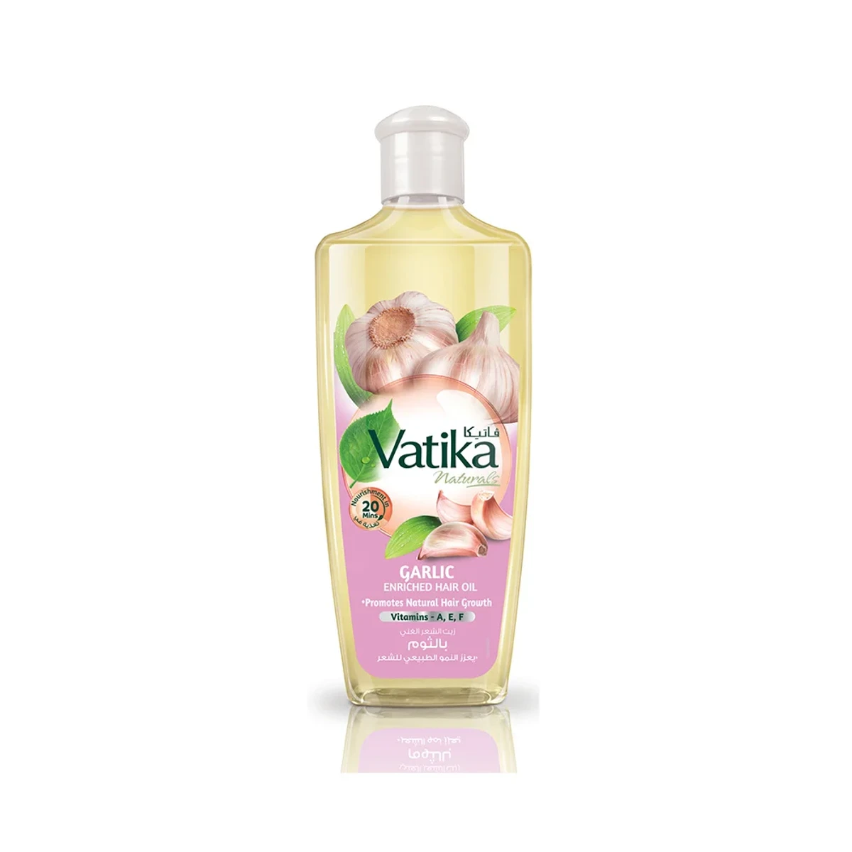 Vatika Naturals Enriched Garlic Hair Oil 300ml - Image 3