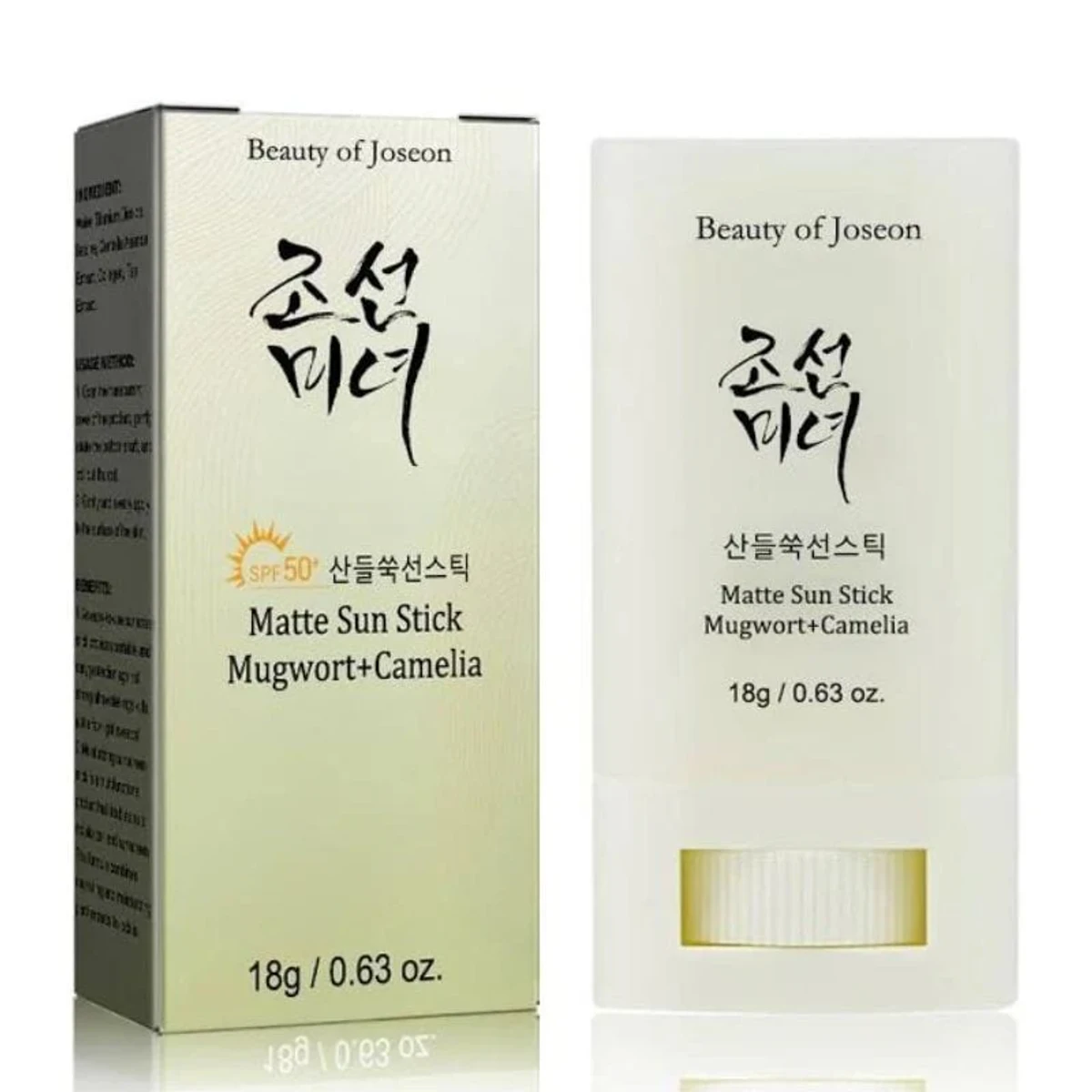 Matte Sun Stick : Mugwort+Camelia (SPF 50+ PA++++) 18gr