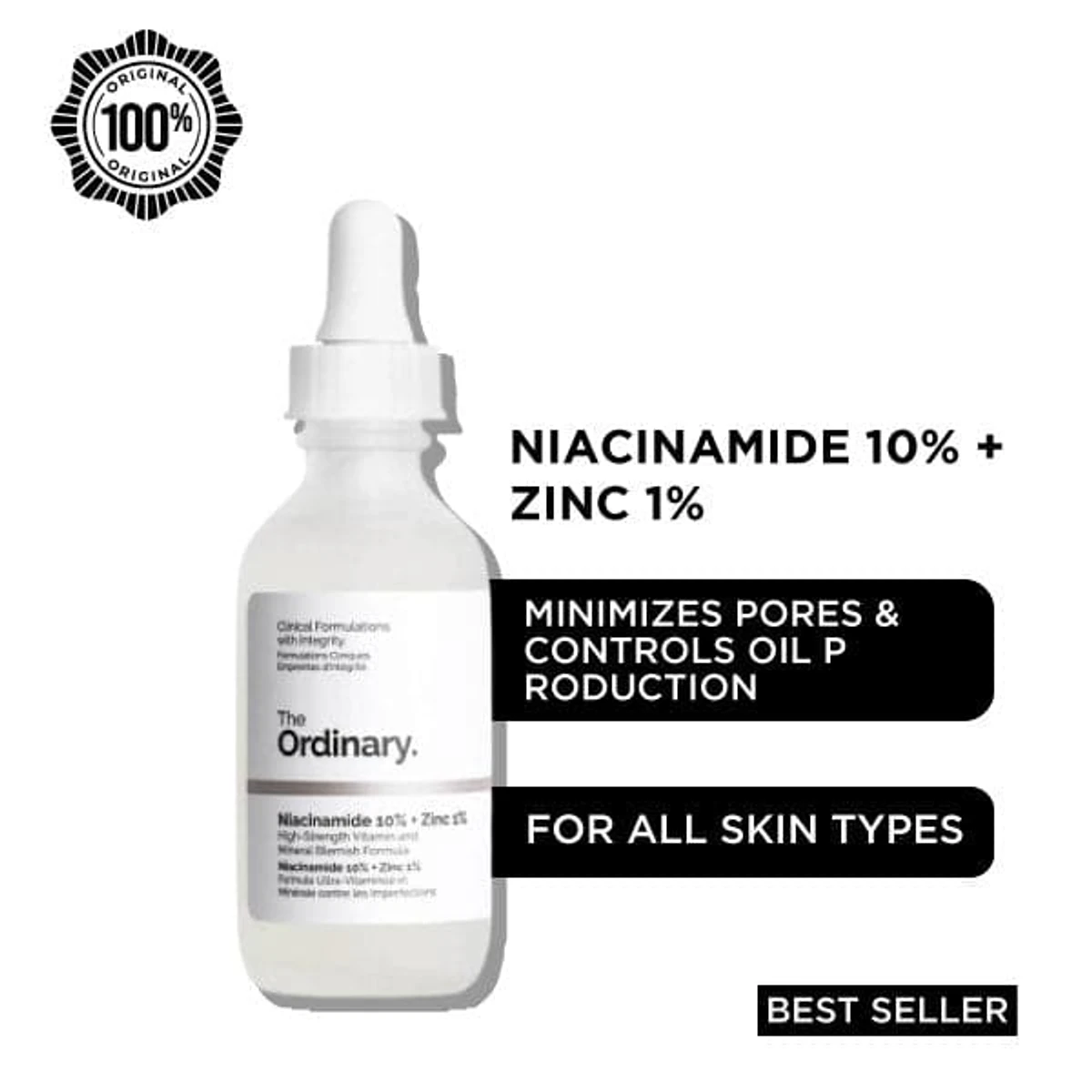 The Ordinary Niacinamide 10%+Zinc1% (30ml) - Image 4