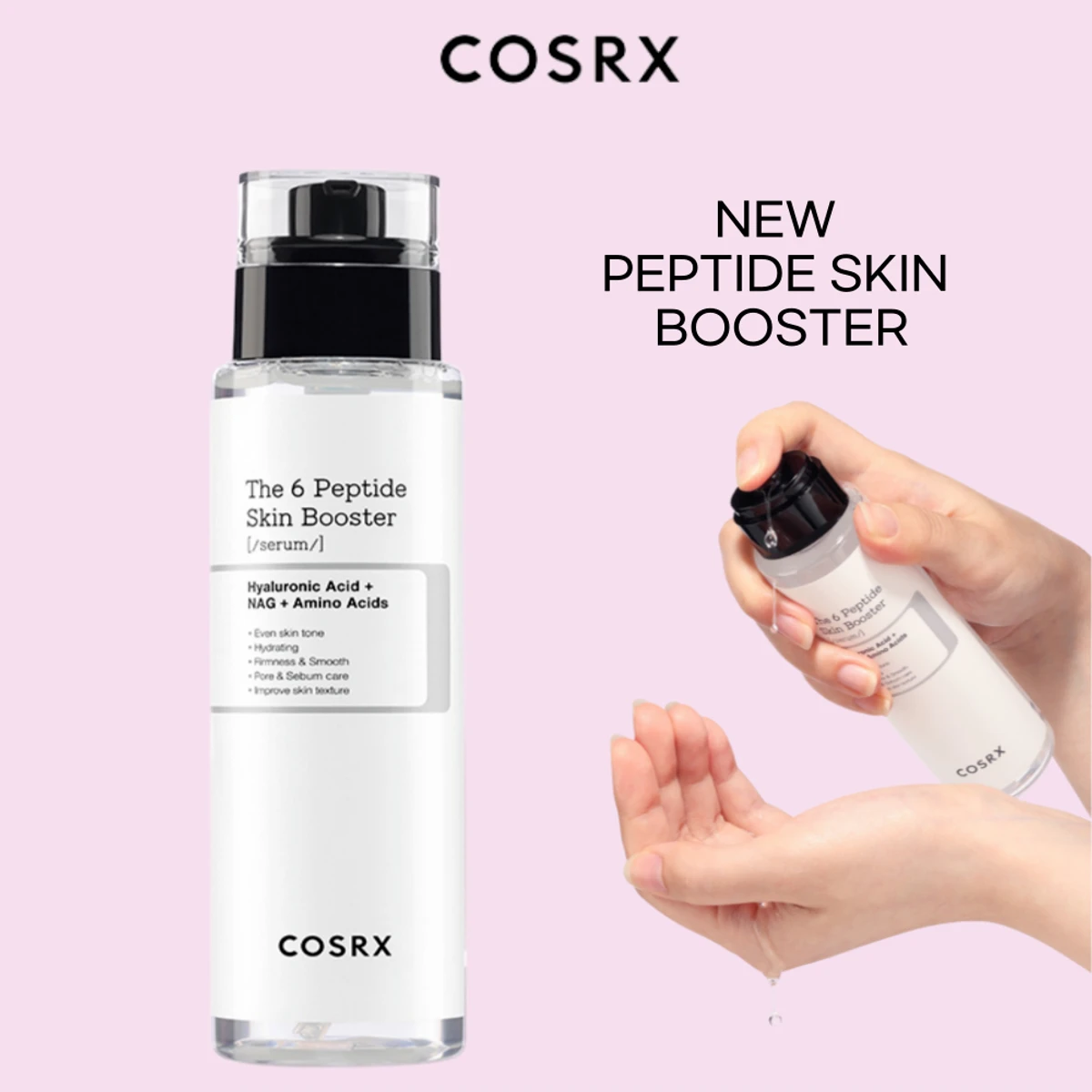 COSRX 6 Peptides Collagen Booster Toner Serum (5.07 fl oz)