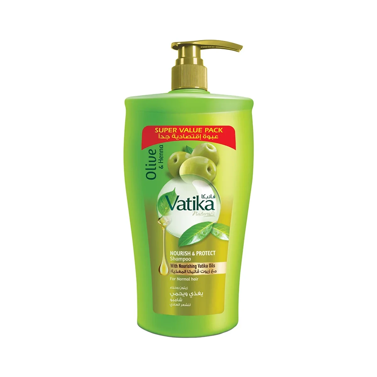 Vatika Naturals Nourish and Protect Shampoo -(1000ml )