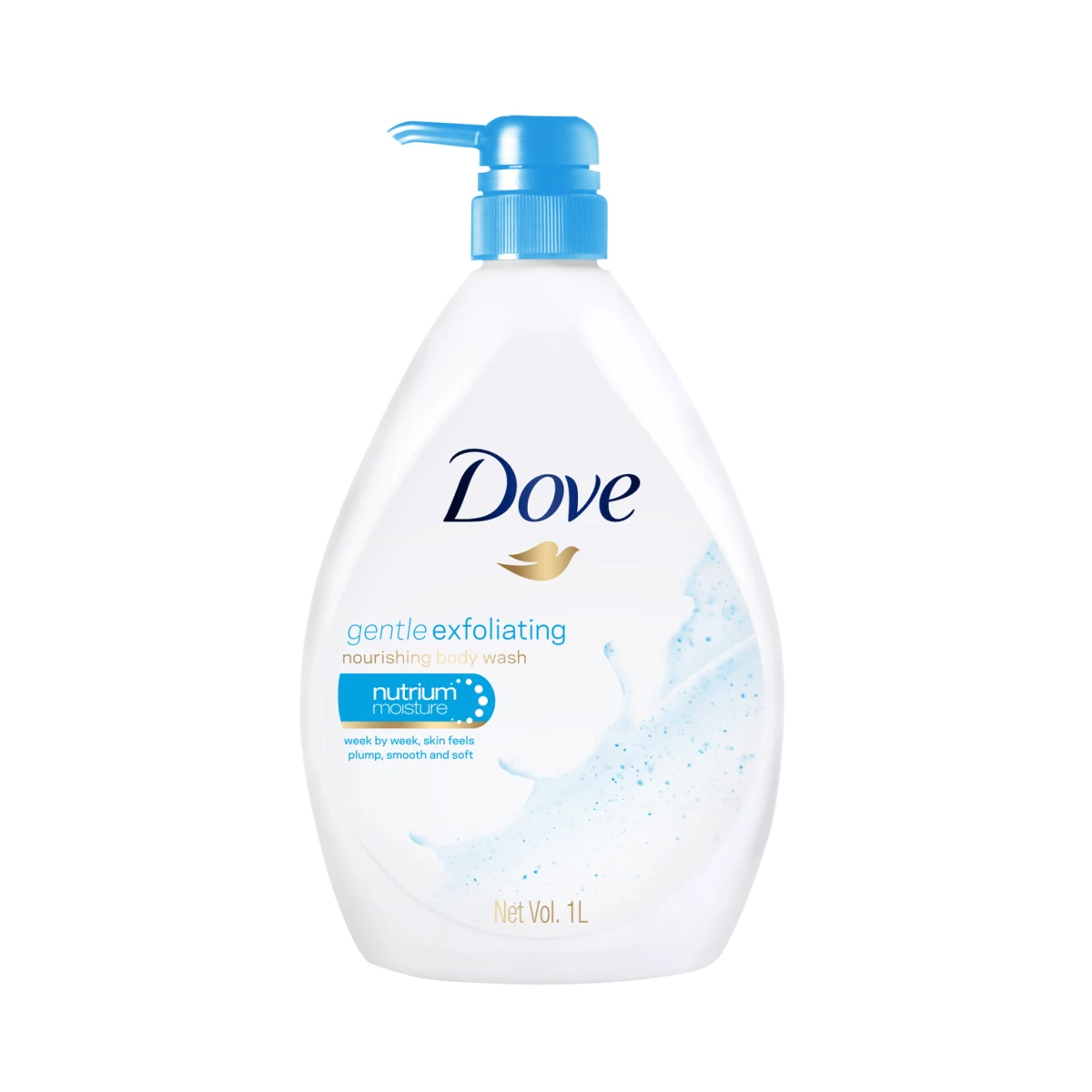 Dove Gentle Exfoliating Body Wash-1L